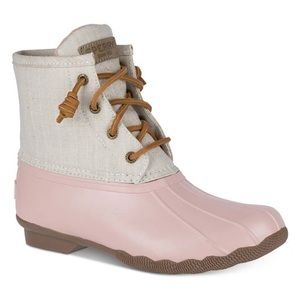 Sperry Canvas Saltwater boot